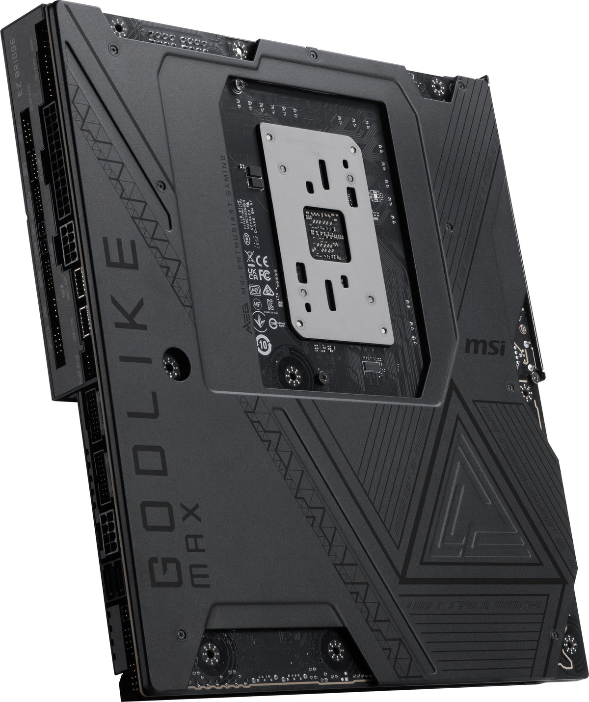MSI - MEG X870E GODLIKE MAX (Socket AM5) AMD X870E E-ATX DDR5 Wi-Fi 7 Ryzen 9000 / 8000 / 7000 Motherboard - Black