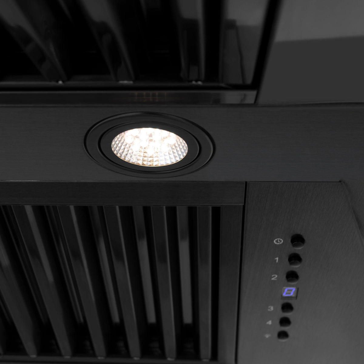ZLINE - 48 inches - Convertible & Externally Vented - Wall Range Hood - Black