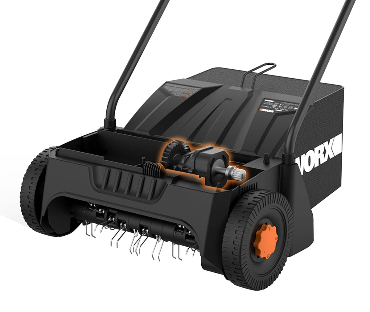 WORX - 12 AMP 14" Electric Dethatcher - Black