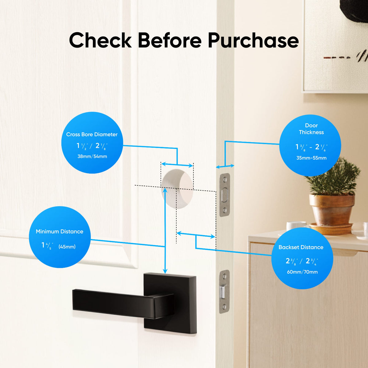 Smart Lock E31 WiFi Replacement Deadbolt Unlock with eufy App, Keypad, Smart Devices, and Fingerprint - Black