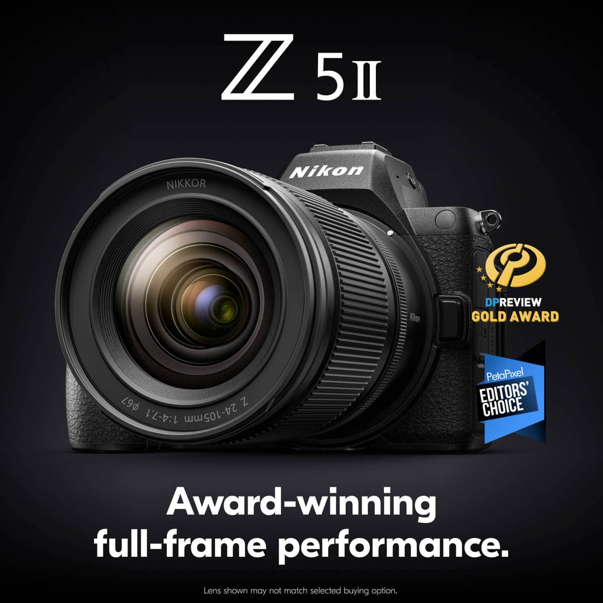 Nikon - Z5II 4 K Video Mirrorless Camera Body w/ NIKKOR Z 24-50mm f/4-6.3 Lens - Black