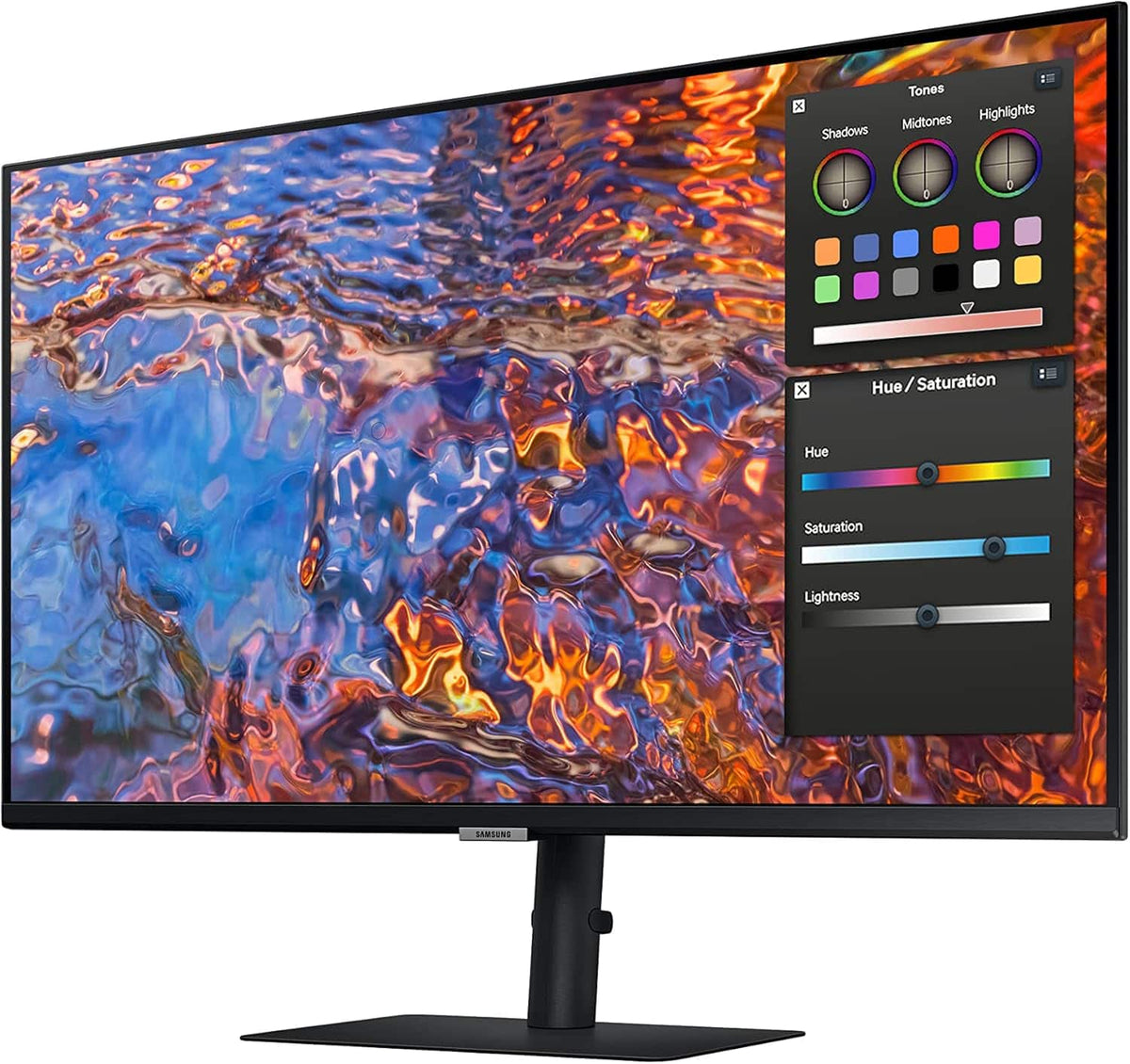 Samsung - Viewfinity 32" S8 (S80PB) UHD 4K Monitor with IPS Panel and Tilt Stand (USB, HDMI, DisplayPort) - Black