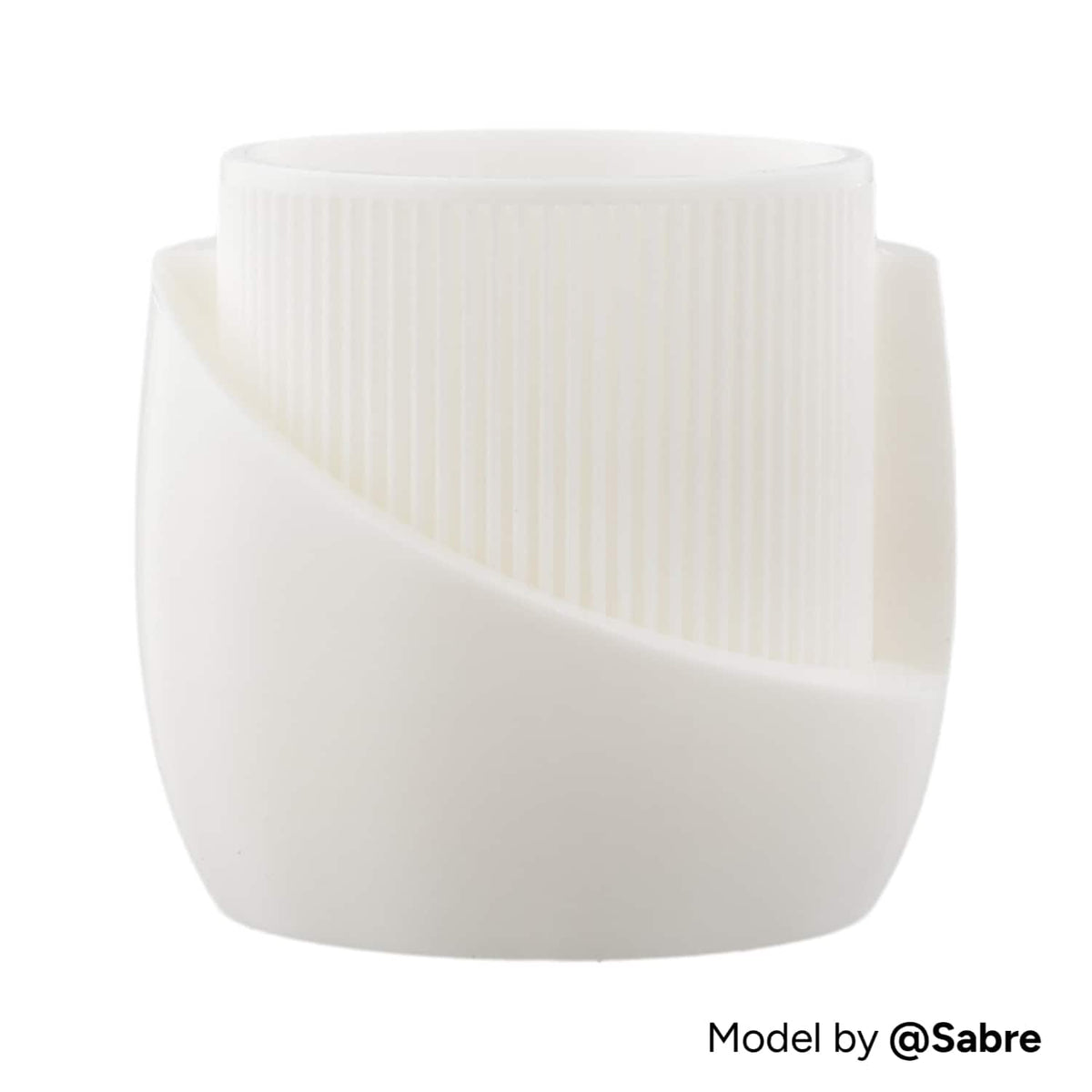Overture - 1.75 mm PLA+ 3D Printer Filament - White