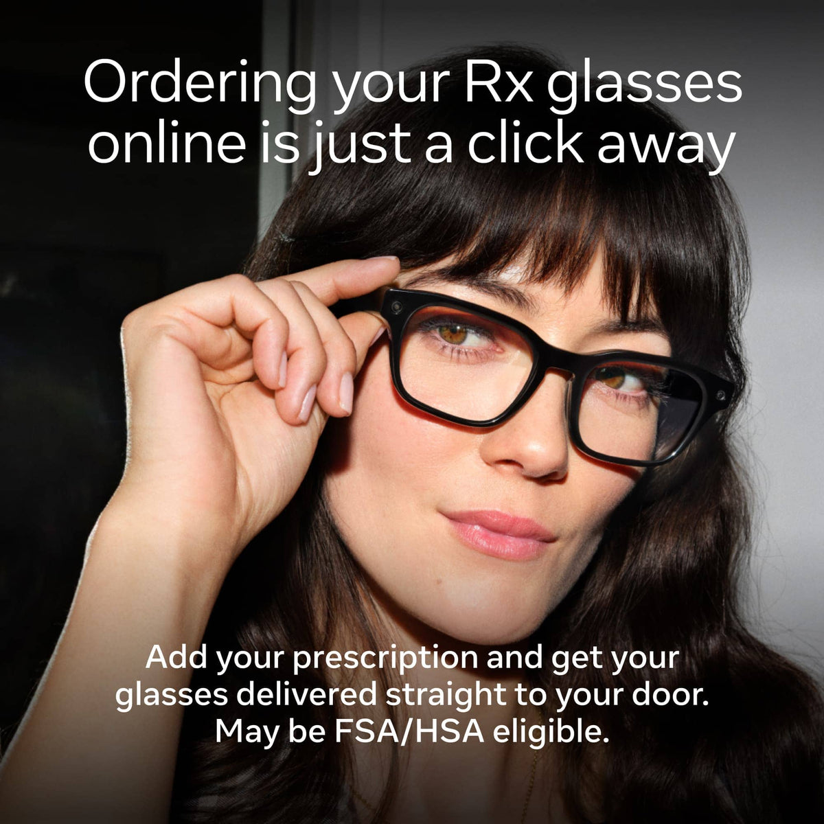 Meta - Glasses, Nova Small, Smart Frame, AI Glasses with Camera - Chocolate Lenses - Sandstone
