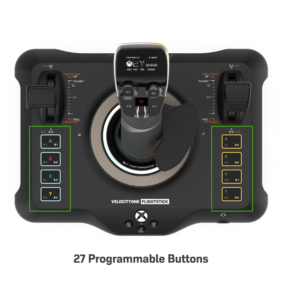 Turtle Beach - VelocityOne Flightstick Universal Simulation Controller for Xbox Series X and Windows PCs - Black
