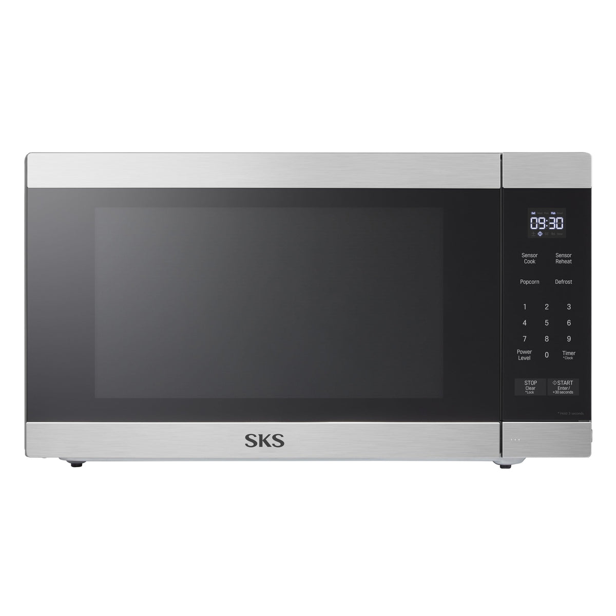 SKS - 2.0 cu ft Countertop Microwave - Stainless Steel