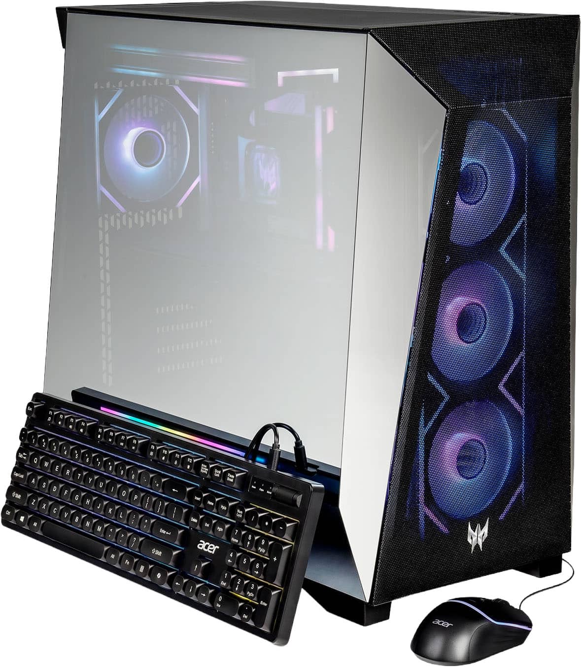 Acer - Predator Orion Gaming Desktop - Intel Core Ultra 7 265KF 2024 - GeForce RTX 5080 - 32GB DDR5 Memory – 1TB Storage - Black
