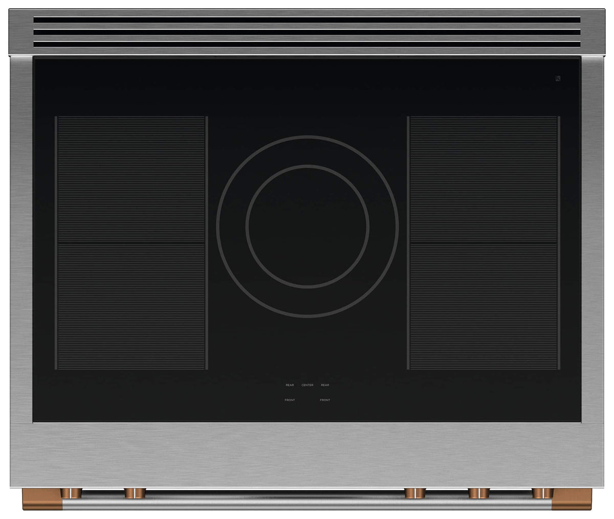 Fisher & Paykel - Pro Range Dial Kit, 36", 5 Zone, Dark Copper - Compatible with RIV3-365 - Dark Coper