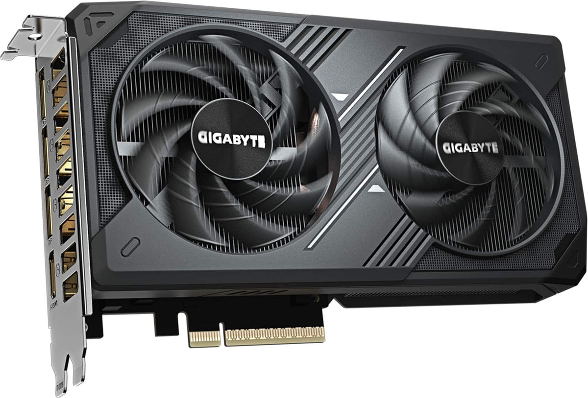 GIGABYTE - GeForce RTX 5060 WINDFORCE OC 8G Graphics Card, 8GB 128-bit GDDR7, PCIe 5.0, WINDFORCE cooling system - Black