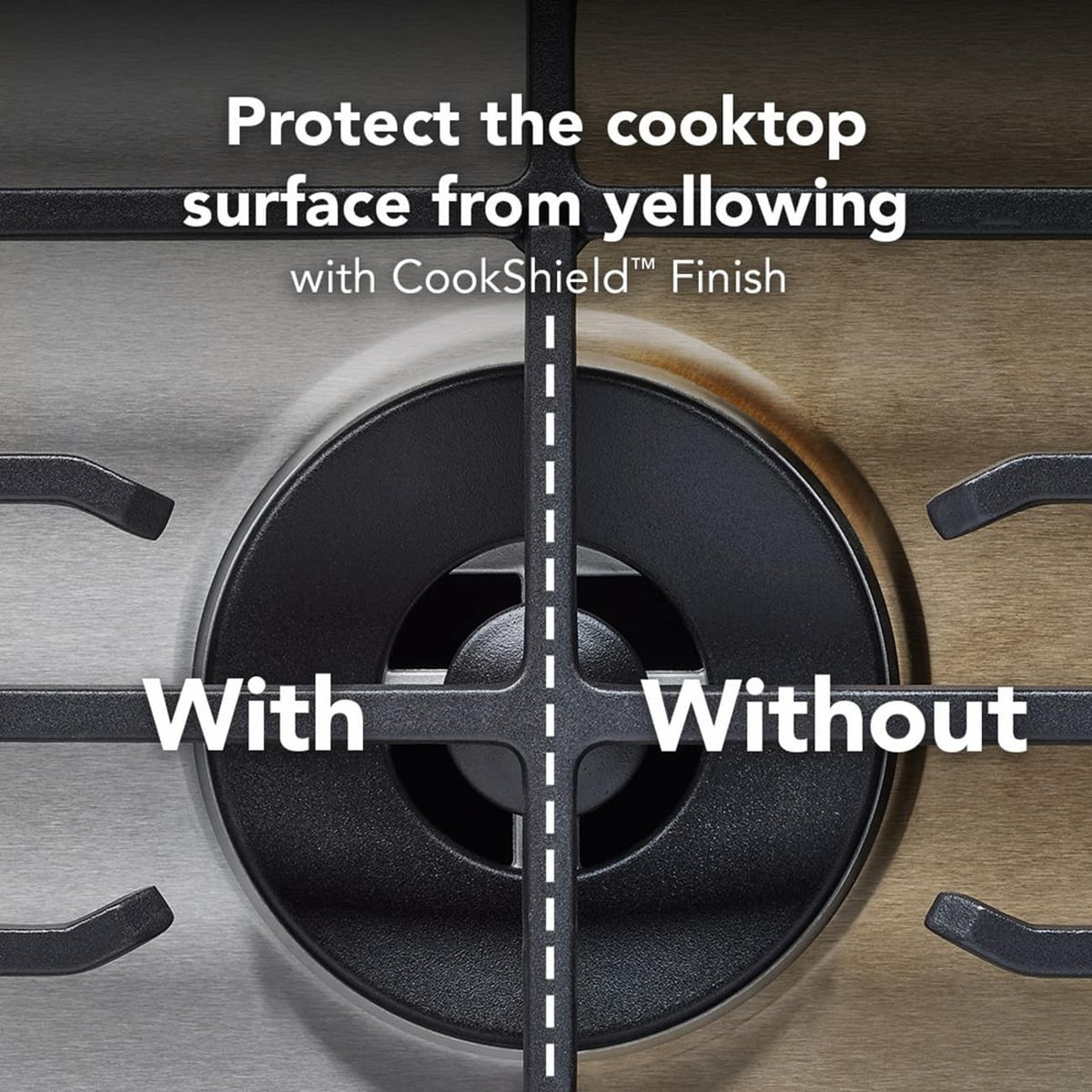 KitchenAid 30 in. Gas Cooktop with 5 Burners and Integrated Wok Grate - Stainless Steel