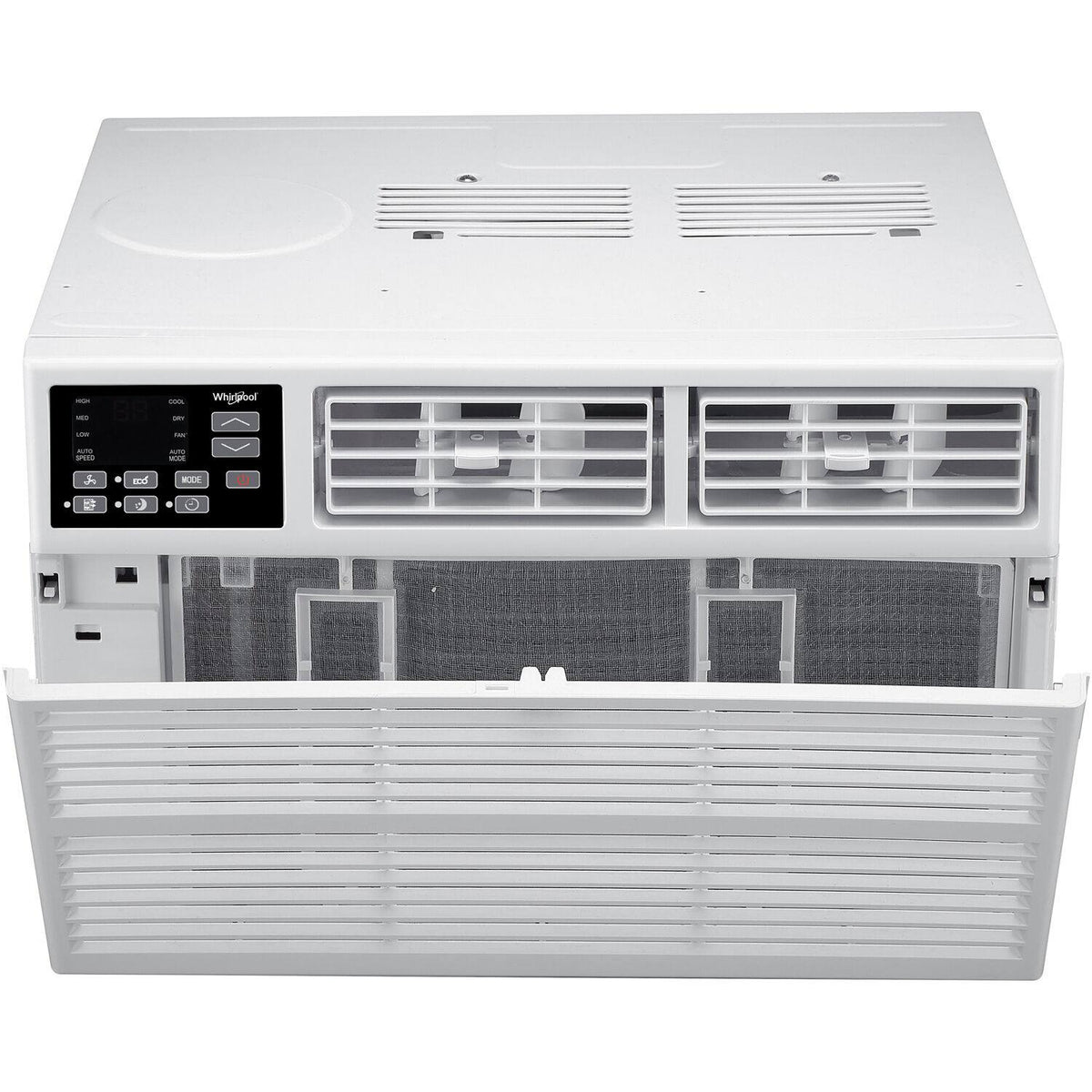 Whirlpool - 1,000 Sq. Ft. 18,000 BTU 230V Window Air Conditioner - White