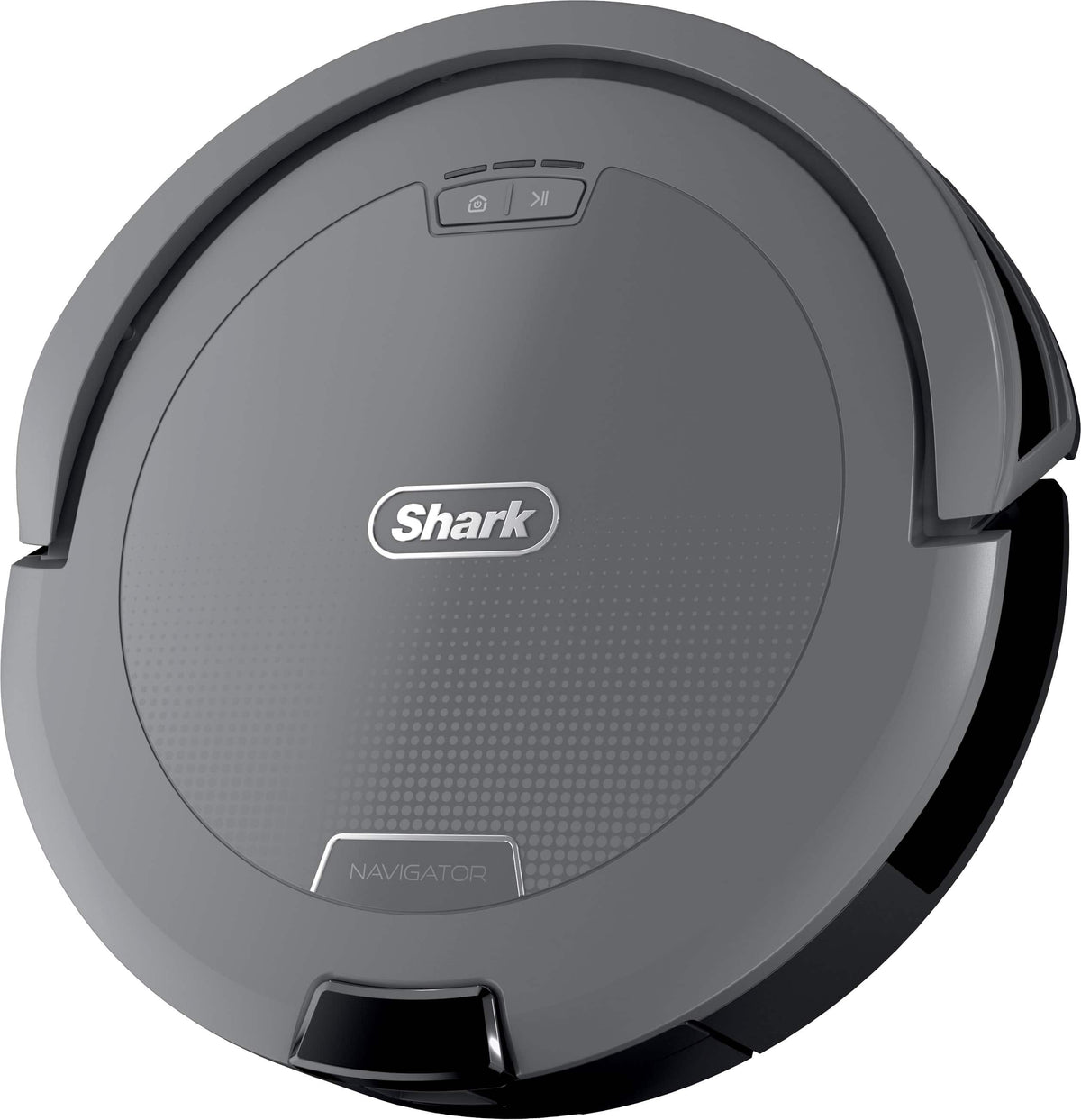 Shark - Navigator Robot Vacuum with SmartPath Navigation and Self-Cleaning Brushroll - Steel Grey