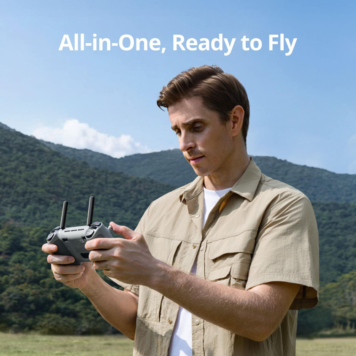 Potensic - ATOM 2 Standard Drone Kit with Remote Controller PTD 1 - Gray