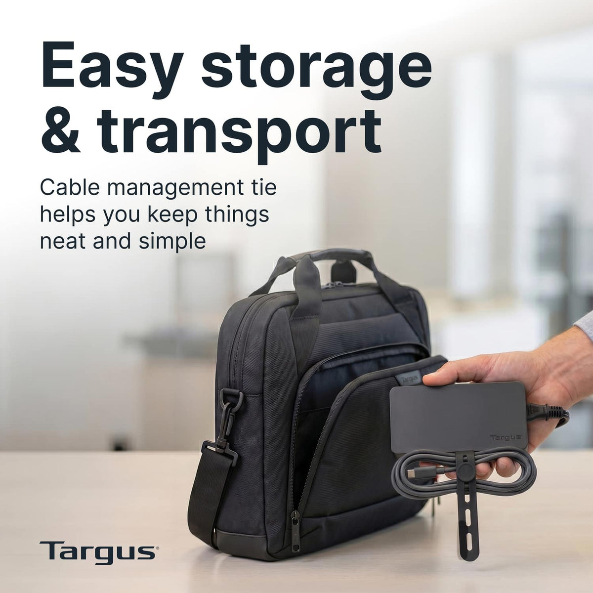 Targus - 140W USB-C Charger, PD 3.1 EPR - Black
