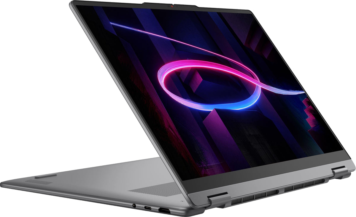 Lenovo - Yoga 7i 2-in-1 16" 2K OLED Touchscreen Laptop - Intel Core Ultra 5 Processor 322 2026 - 8GB Memory - 512GB Storage - Luna Grey