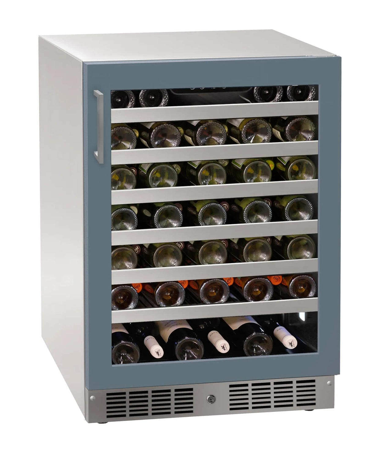 Marvel - 24"W. 5.1 Cu.Ft. Built-In Wine Refrigerator-Panel Ready Frame/Glass - Custom Panel Ready