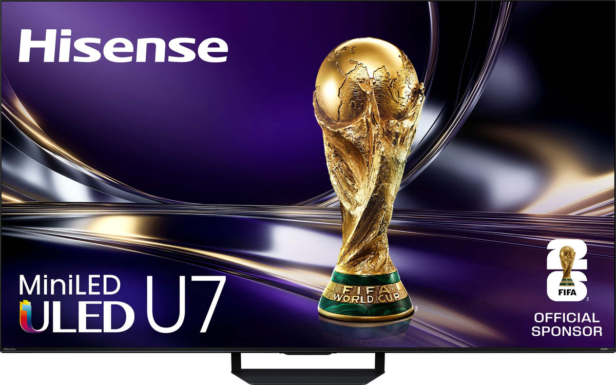 Hisense - 55" Class U7 Series MiniLED QLED UHD 4K HDR Smart Google TV (2026)
