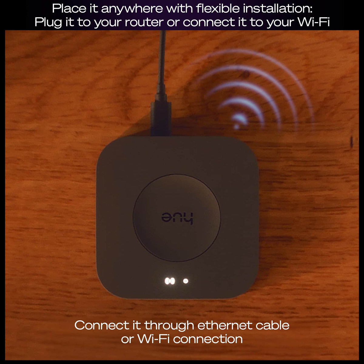 Philips - Hue Bridge Pro - Black