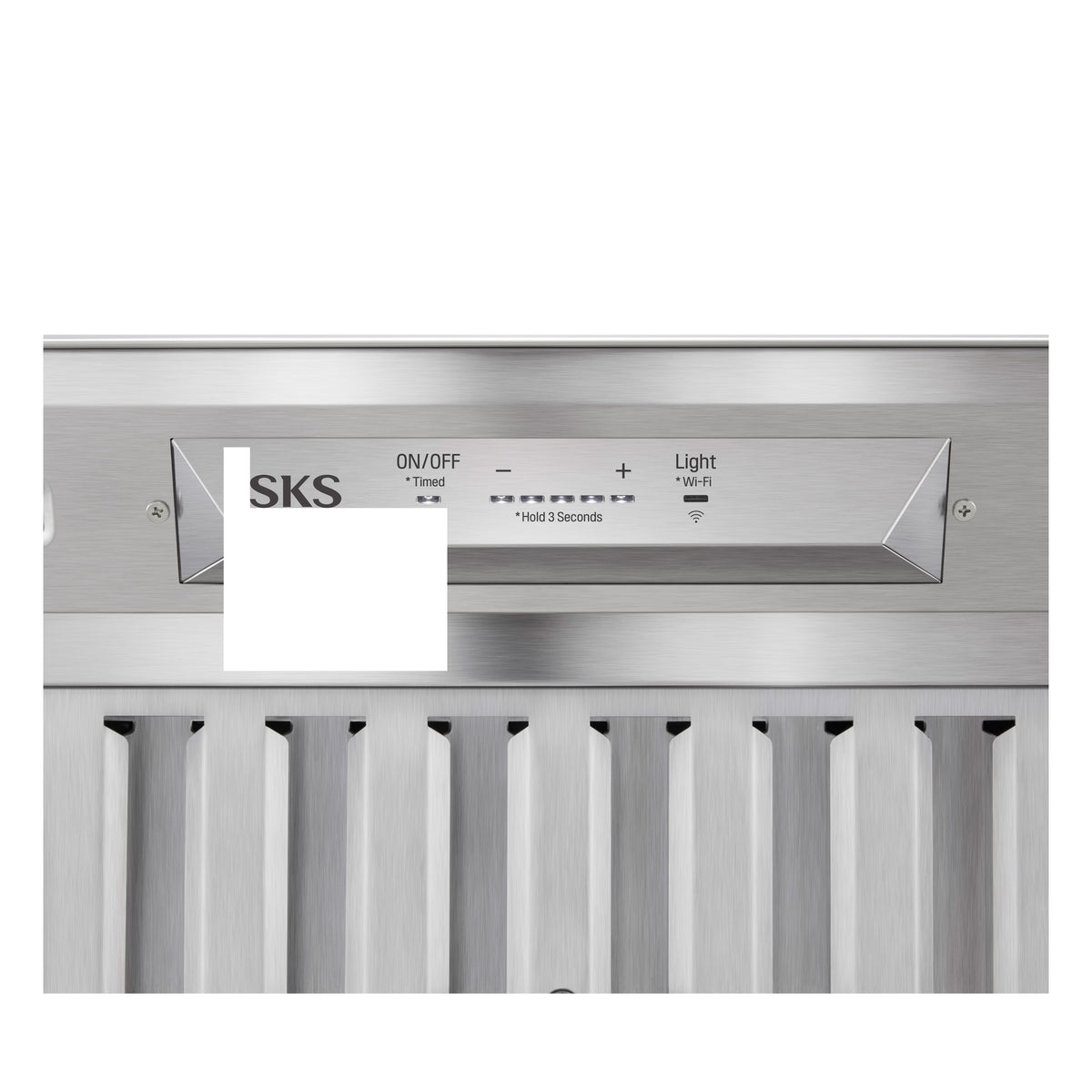 SKS - 48 inches - Externally Vented - Range Hood Insert - Stainless Steel