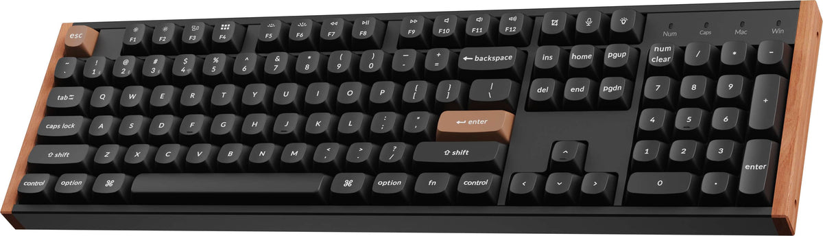 Keychron - K10 HE 100% Custom Hall Effect Mechanical Gaming Keyboard with Programmable QMK Launcher Software - Black