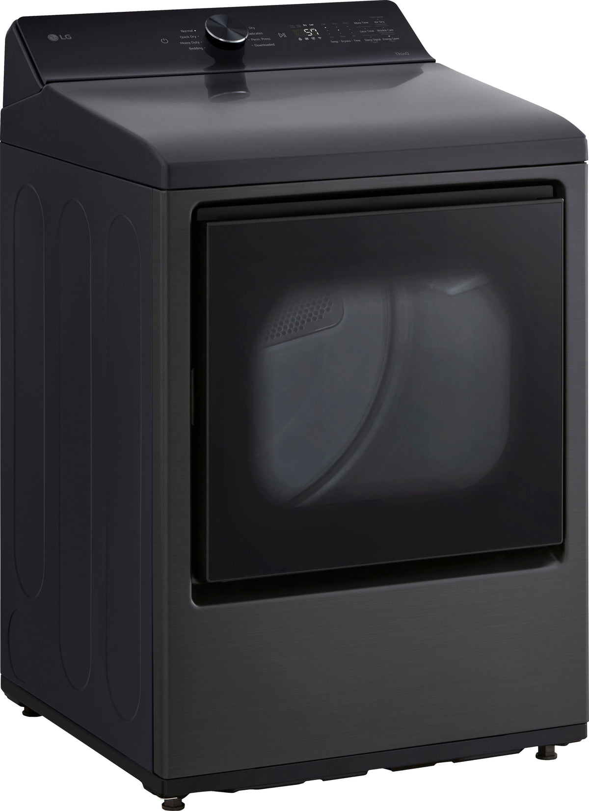LG - 7.3 Cu. Ft. Smart Gas Dryer with Sensor Dry - Custom Panel Ready