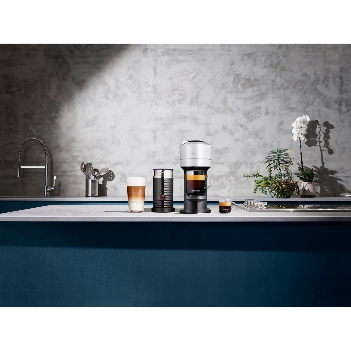 Nespresso - Vertuo Next Premium Coffee and Espresso Maker - White