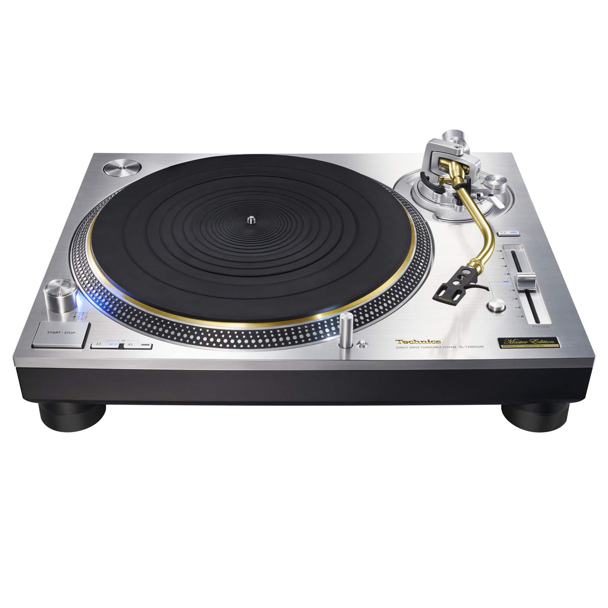 Technics - Master Edition Direct Drive Turntable System - SL-1200GME - Silver