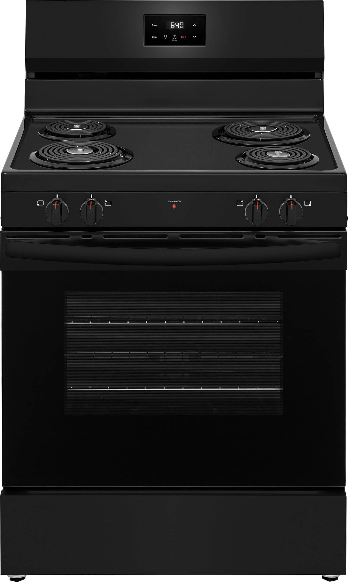 Frigidaire - 30" Electric Range - Black