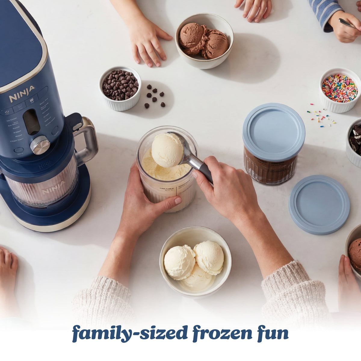 Ninja - Creami XL 11-in-1 Frozen Treats & Ice Cream Maker - Navy