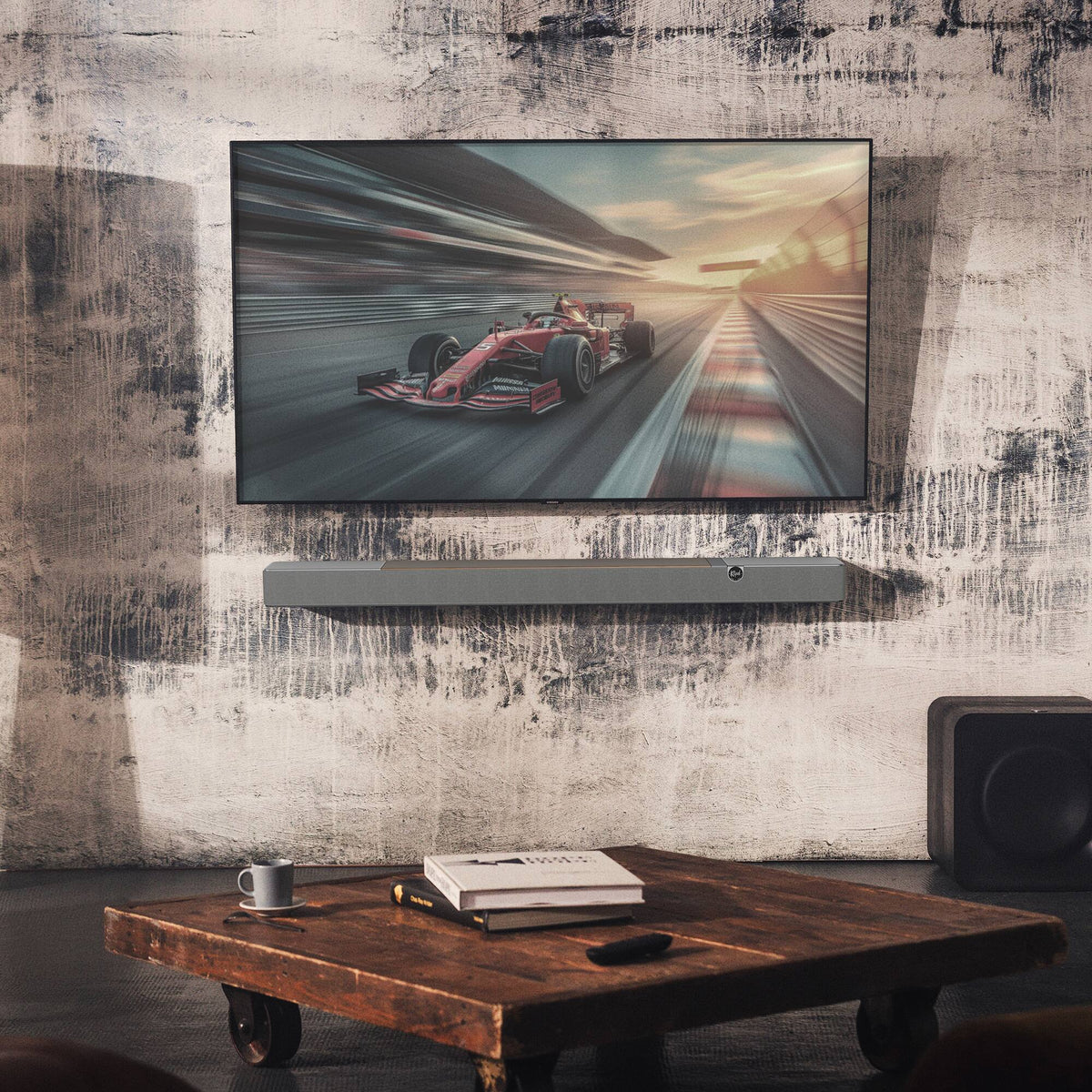Klipsch - Flexus CORE 200 3.1.2 Soundbar - Walnut