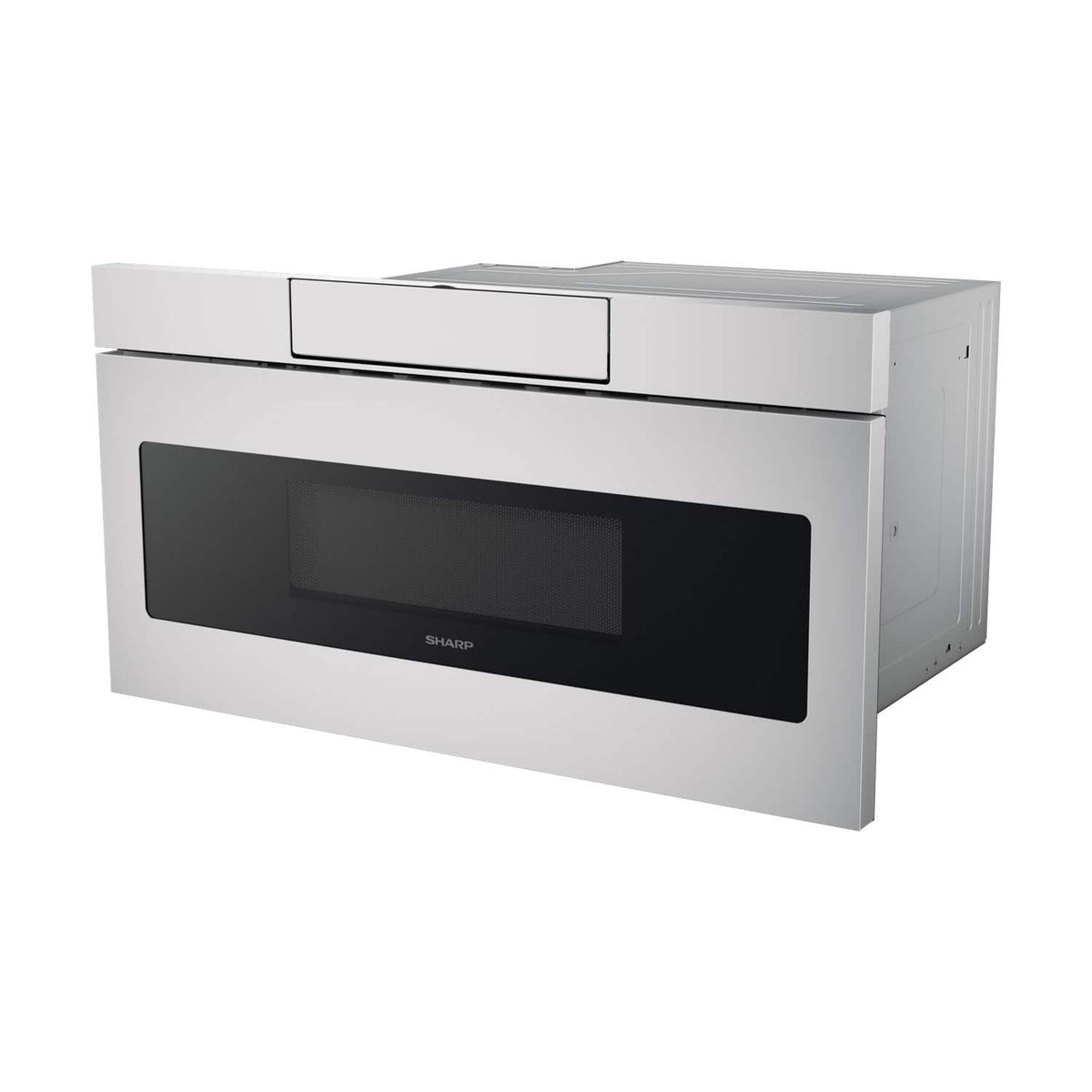 Sharp - 1.2 Cu. Ft. Built-in Microwave Drawer with Sensor Cooking - Stainless Steel