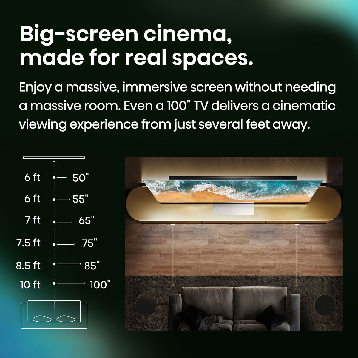 Hisense - 50" Class U6 Series MiniLED QLED UHD 4K HDR Smart Fire TV (2026)