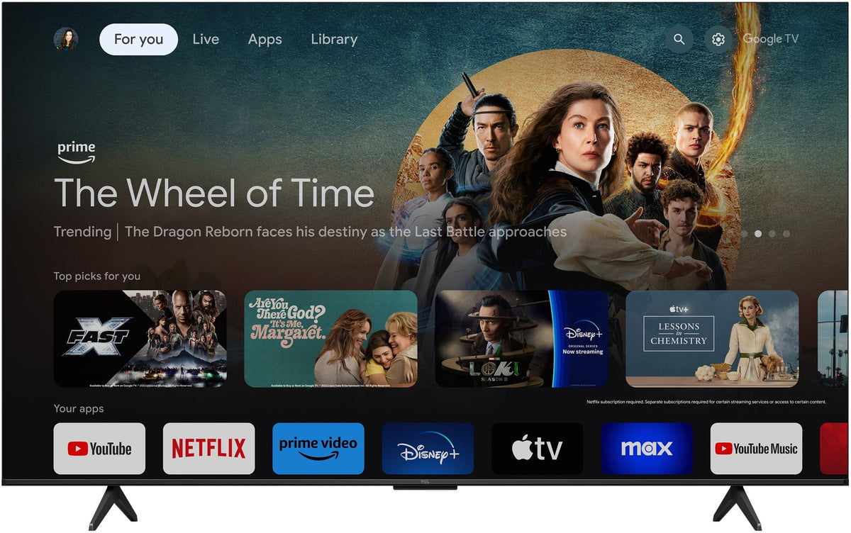 TCL - 75" Class S5-Series 4K UHD LED Smart Google TV (2024)