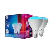 Cync - Direct Connect BR30 65W Smart LED Bulb (2-Pack) - Full Color