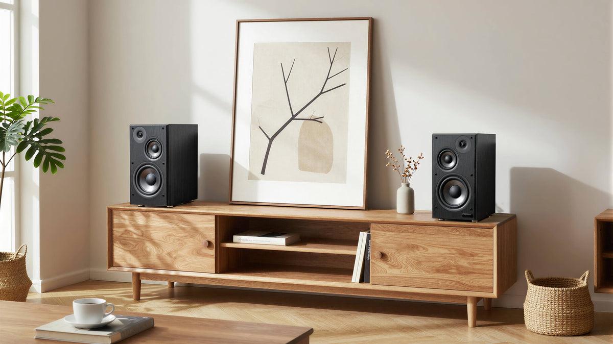 Edifier - R2750DBMKII Audiophile Active Bookshelf Bluetooth 6.0 and Optical Input - 2.0 Speaker (Pair) - Black