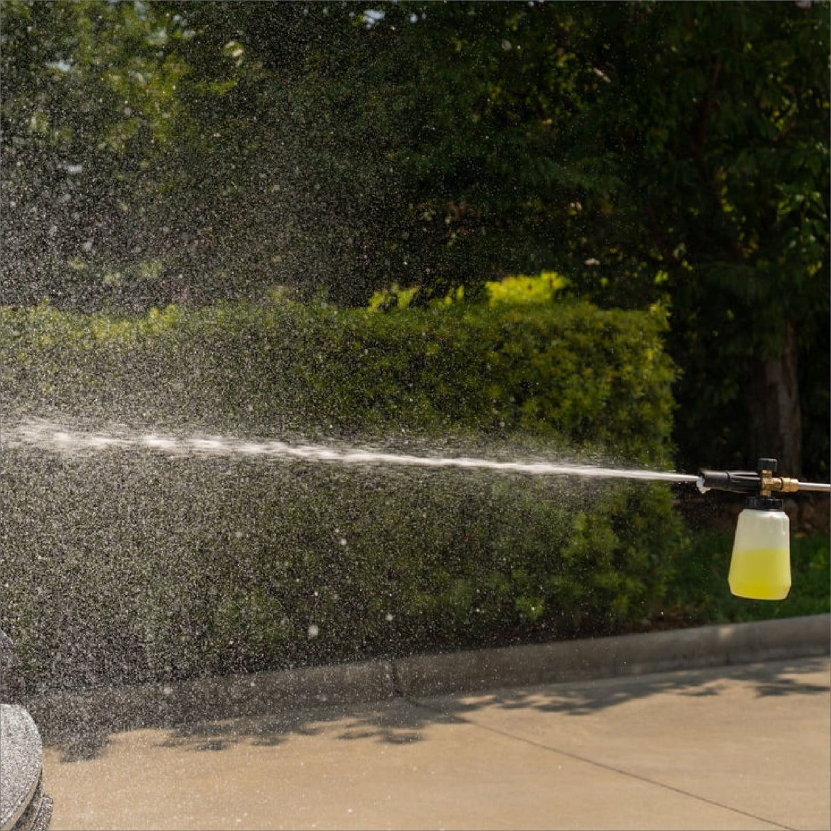 Greenworks - Pressure Washer Foam Cannon Attachment - Gray