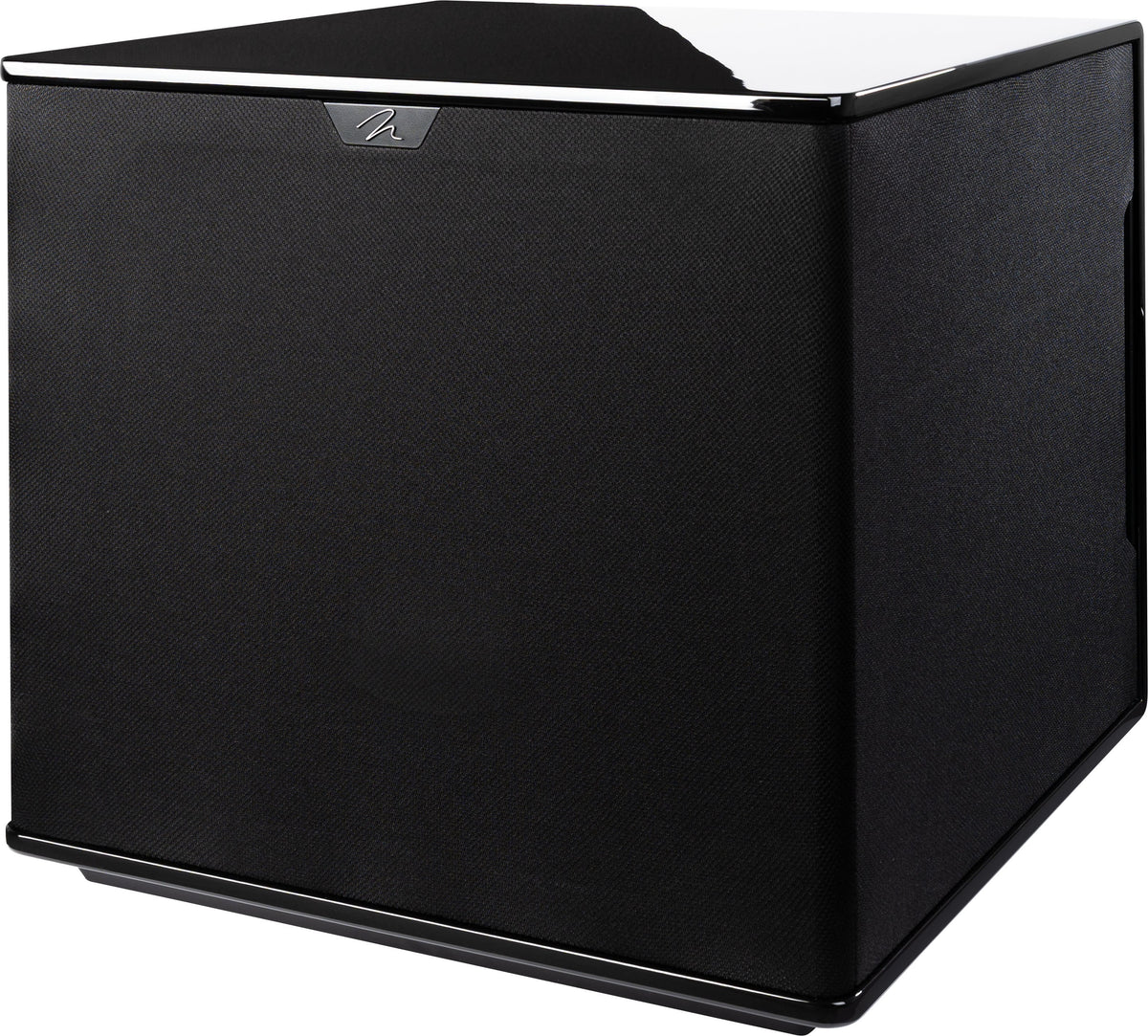 MartinLogan - Grotto 15, 15” Hybrid, Powered Subwoofer with Magnitude MT-2kW Amplifier, Sub Control App, and Wireless Built-In - Gloss Black