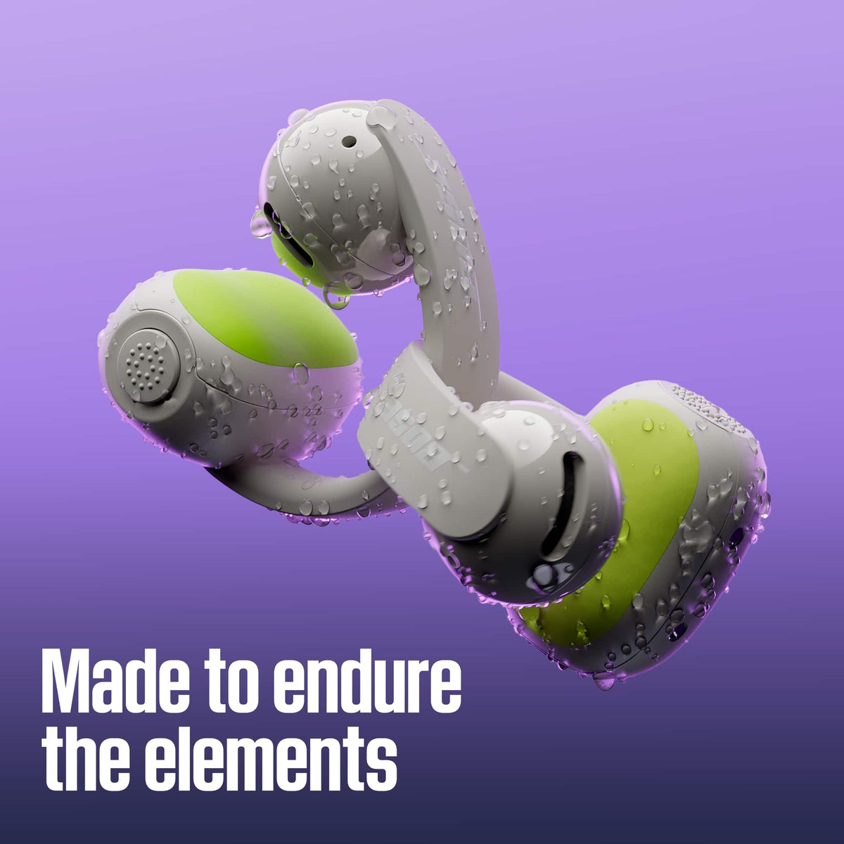 Bose - Sport Open Earbuds Wireless Bluetooth Open-ear Running Earbuds with Secure Fit, and IP54 Sweat Resistance - White Smoke