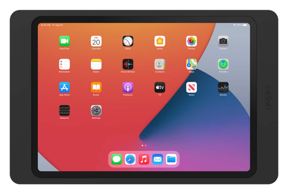 iPort - SURFACE MOUNT - SYSTEM FOR APPLE IPAD AIR 10.9" (5th Gen), IPAD PRO 11" (4th Gen) (Each) - Black