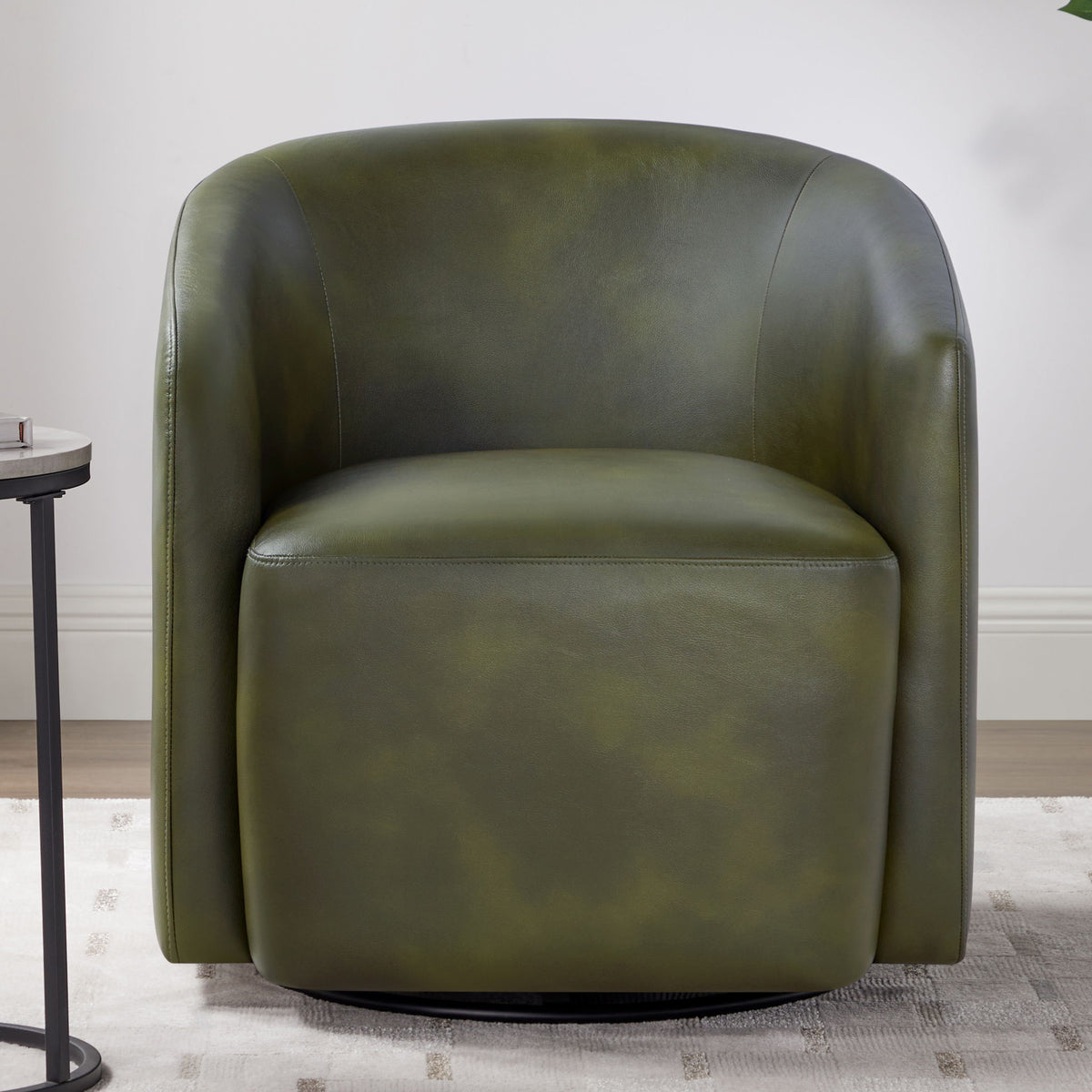Ardena - Modern Swivel Barrel Chair