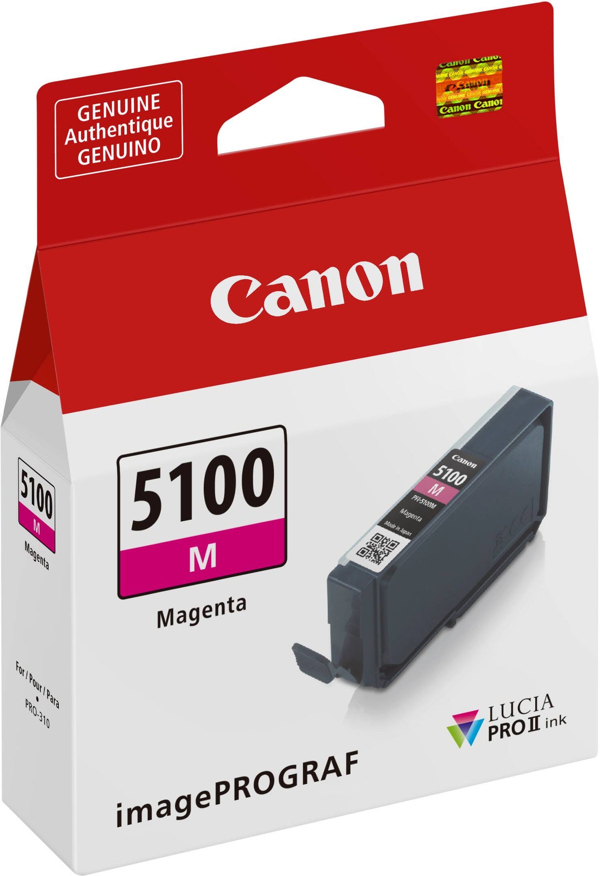 Canon - PFI-5100 AMR LUCIA PRO II Standard Capacity Ink Cartridge - Magenta