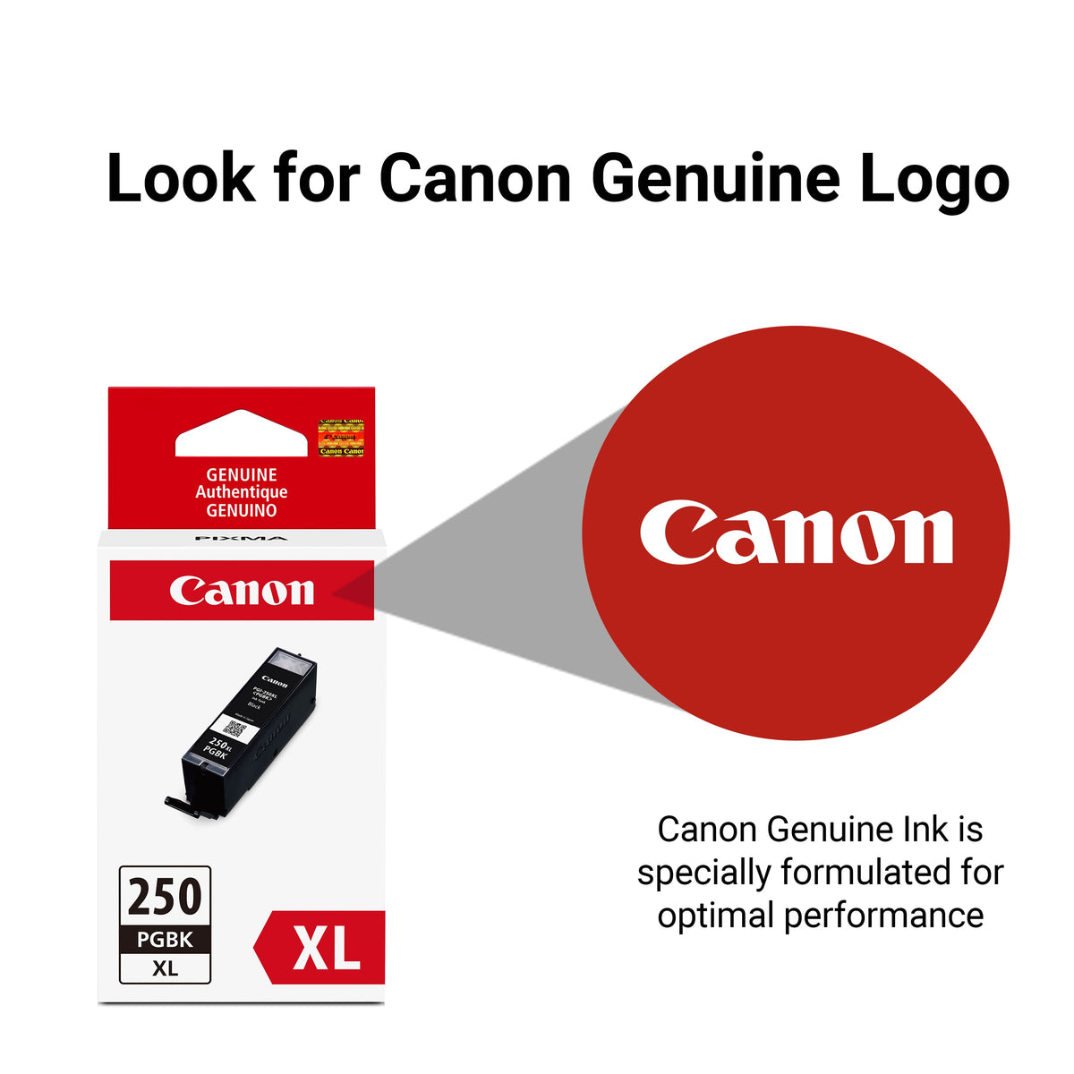 Canon - PGI-250XL High-Yield Ink Cartridge - Black