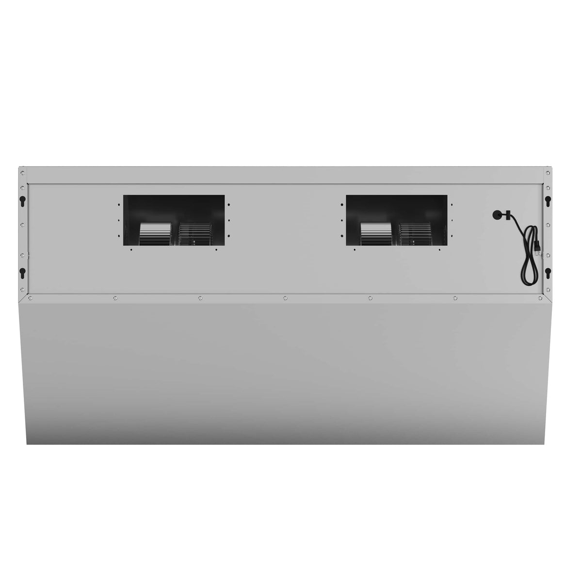 Forno Appliances - 48 inches - Externally Vented - Wall Range Hood - Silver