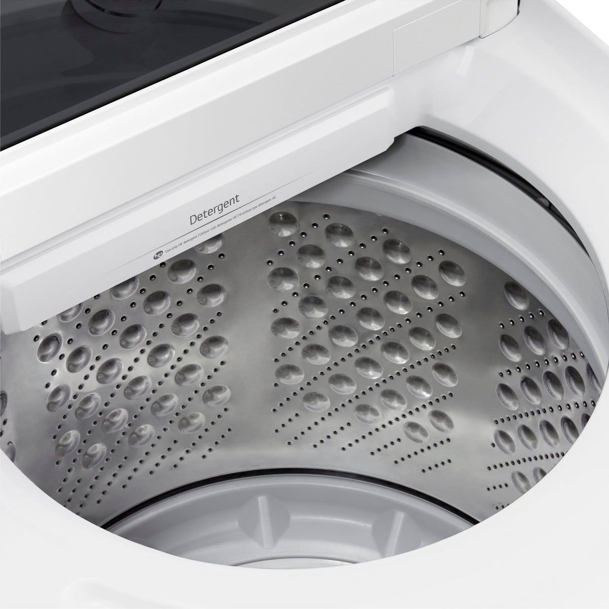 LG - 5.0 Cu. Ft. High-Efficiency Smart Top Load Washer with Easy Unload - Alpine White
