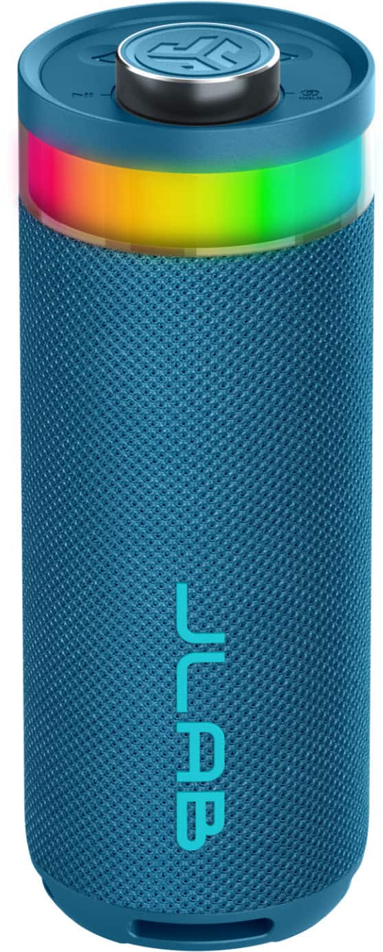 JLab - Go Party Speaker Bluetooth Speaker with RGB Lighting - Navy