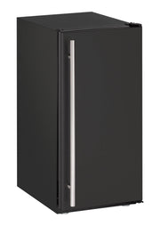 U-Line - 15" 25-lb Crescent Ice Maker - Black
