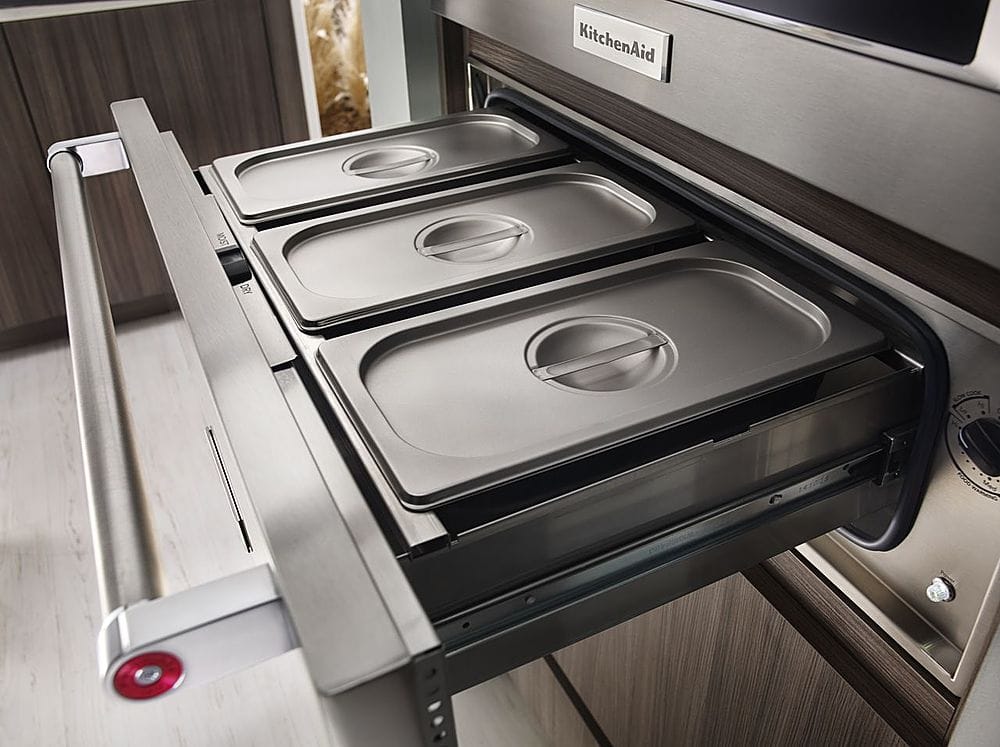 KitchenAid - 27" Warming Drawer - Stainless Steel