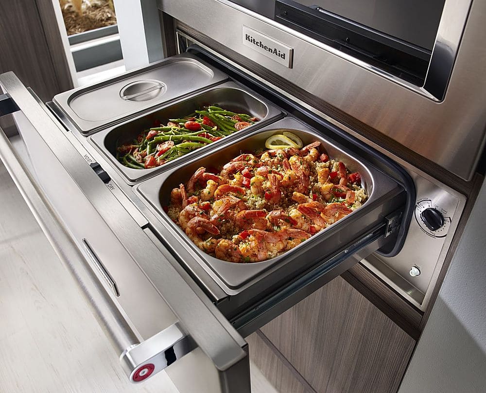 KitchenAid - 27" Warming Drawer - Stainless Steel