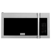 ZLINE - 30 in. 1.5 cu. ft. Over-The-Range Convection Microwave Oven with Sensor Cooking in Satin Stainless w/ Traditional Handle - Satin Stainless Steel