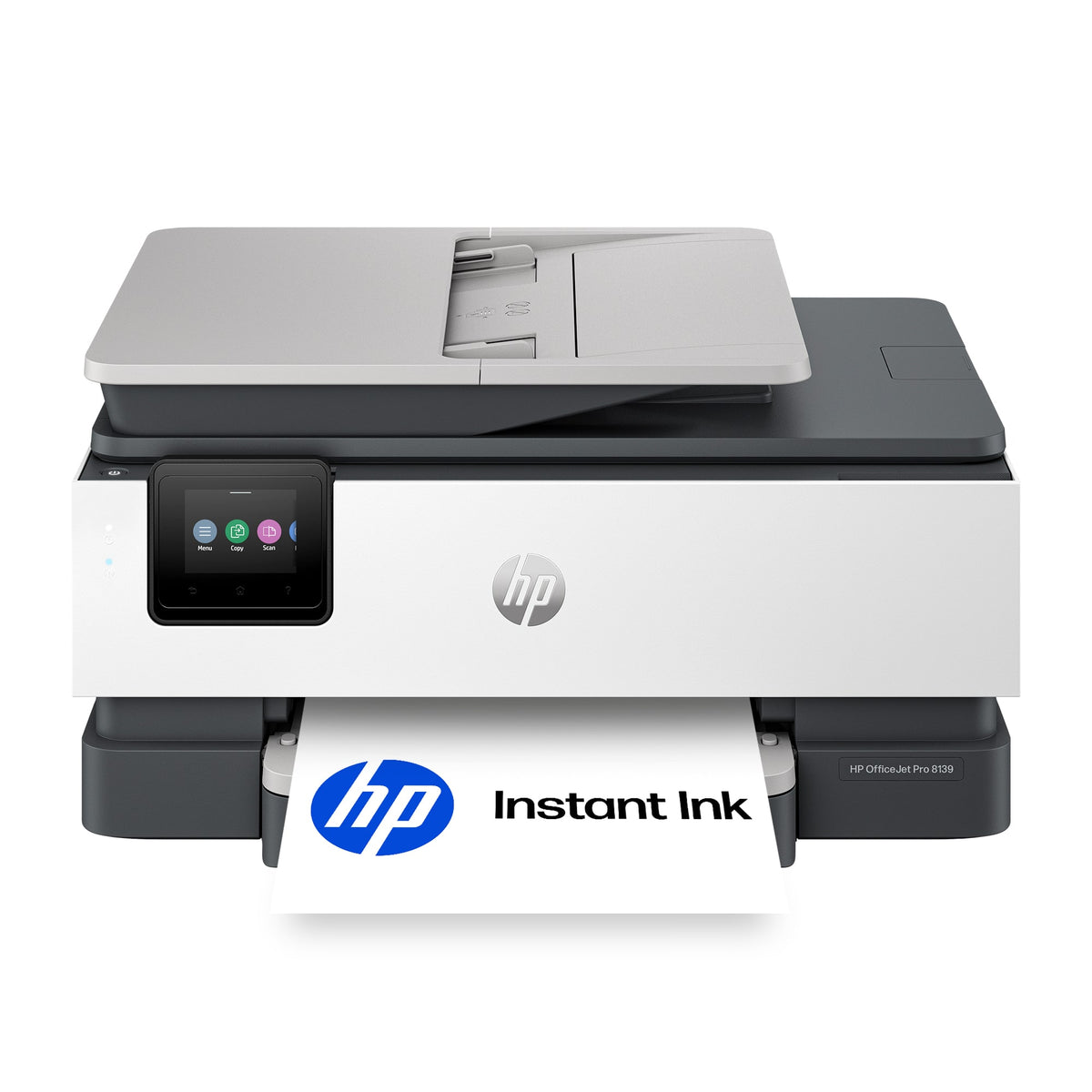 HP - OfficeJet Pro 8139 Wireless AI-Enabled All-in-One Inkjet Printer with 12 Months of Instant Ink - White